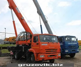 Автокран   Камаз 65115 2019 года б/у фото 2