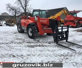 Телескопический погрузчик Manitou MT 1440 2006 года б/у фото 3