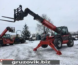 Телескопический погрузчик Manitou MT 1440 2006 года б/у фото 4