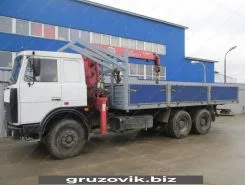 Самопогрузчик Unic URU 503 с КМУ  2007 года б/у