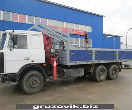 Самопогрузчик Unic URU 503 с КМУ  2007 года б/у