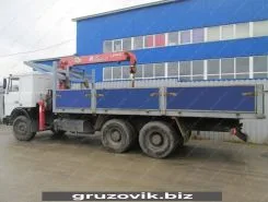 Самопогрузчик Unic URU 503 с КМУ  2007 года б/у фото 2