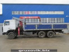 Самопогрузчик Unic URU 503 с КМУ  2007 года б/у фото 3