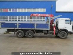 Самопогрузчик Unic URU 503 с КМУ  2007 года б/у фото 4