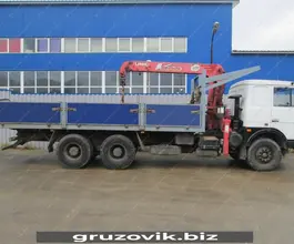 Самопогрузчик Unic URU 503 с КМУ  2007 года б/у фото 4