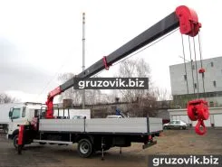 Самопогрузчик Hyundai HD 120 с КМУ Unic URV 504 ( 2018 года новый фото 3