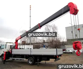 Самопогрузчик Hyundai HD 120 с КМУ Unic URV 504 ( 2018 года новый фото 3