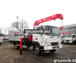 Самопогрузчик Hyundai HD 120 с КМУ Unic URV 504 ( 2018 года новый фото 5