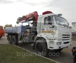 Самопогрузчик Камаз 43118 с КМУ  2018 года б/у фото 3