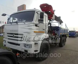Самопогрузчик Камаз 43118 с КМУ  2018 года б/у фото 4