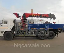 Самопогрузчик Камаз 43118 с КМУ  2018 года б/у фото 5
