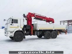 Самопогрузчик Камаз 43118 с КМУ Horyong HRS216 2018 года б/у