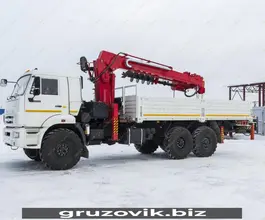 Самопогрузчик Камаз 43118 с КМУ Horyong HRS216 2018 года б/у