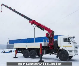 Самопогрузчик Камаз 43118 с КМУ Horyong HRS216 2018 года б/у фото 5