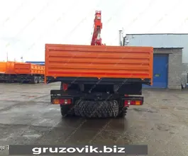 Самопогрузчик Камаз 43118 с КМУ Kanglim KS1256G-II 2018 года б/у фото 2