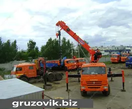 Самопогрузчик Камаз 43118 с КМУ Kanglim-2056Н 2018 года б/у