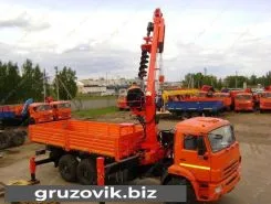 Самопогрузчик Камаз 43118 с КМУ Kanglim-2056Н 2018 года б/у фото 3