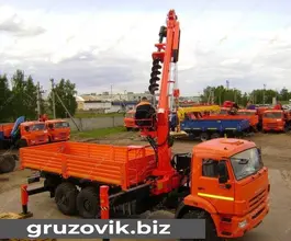 Самопогрузчик Камаз 43118 с КМУ Kanglim-2056Н 2018 года б/у фото 3