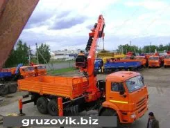 Самопогрузчик Камаз 43118 с КМУ Kanglim-2056Н 2018 года б/у фото 4