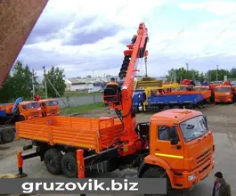 Самопогрузчик Камаз 43118 с КМУ Kanglim-2056Н 2018 года б/у фото 4