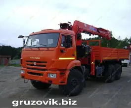 Самопогрузчик Камаз 43118 с КМУ Kanglim-2056Н 2018 года б/у фото 5