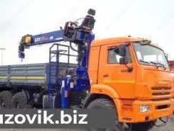 Самопогрузчик Камаз 43118 с КМУ  2018 года б/у