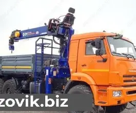 Самопогрузчик Камаз 43118 с КМУ  2018 года б/у