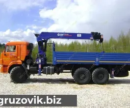 Самопогрузчик Камаз 43118 с КМУ Dong Yang SS1926 2017 года б/у фото 2