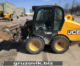 Фронтальный погрузчик JCB ROBOT 160 2012 года б/у фото 2