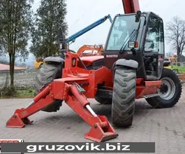 Телескопический погрузчик Manitou MT 1435 SLT 2006 года б/у фото 2