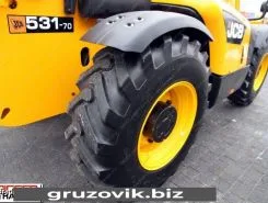 Телескопический погрузчик JCB LOADALL 531-70 2012 года б/у фото 3