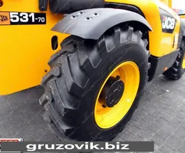 Телескопический погрузчик JCB LOADALL 531-70 2012 года б/у фото 3