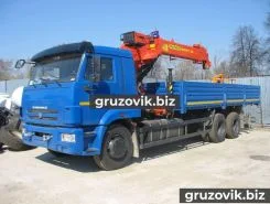 Самопогрузчик Камаз 65117 с КМУ ALFINGER IT-150 2018 года новый фото 4