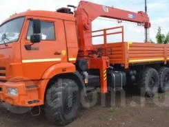 Самопогрузчик Камаз 43118 с КМУ Kanglim KS1256G-II 2016 года б/у