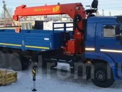 Самопогрузчик Камаз 65117 с КМУ Palfinger 2018 года б/у