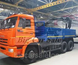Самопогрузчик Камаз 65115 с КМУ  2018 года б/у фото 2