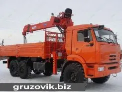 Самопогрузчик Камаз 43118 с КМУ  2014 года б/у фото 3