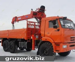 Самопогрузчик Камаз 43118 с КМУ  2014 года б/у фото 3