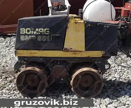 Дорожный каток Bomag BMP 851 2005 года б/у фото 2