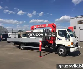 Самопогрузчик Hyundai HD 78 с КМУ UNIC 374 2018 года новый