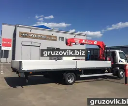 Самопогрузчик Hyundai HD 78 с КМУ UNIC 374 2018 года новый фото 2