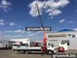 Самопогрузчик Hyundai HD 78 с КМУ UNIC 374 2018 года новый фото 3
