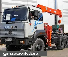 Тягач с КМУ Урал 44202 2019 года б/у
