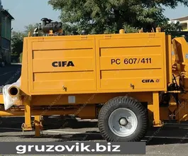 Прицепной бетононасос Cifa PC 607 2018 года б/у фото 2