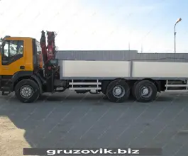 Самопогрузчик Nissan Atlas с КМУ  2008 года б/у