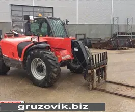 Телескопический погрузчик Manitou MT 732 2013 года б/у фото 4