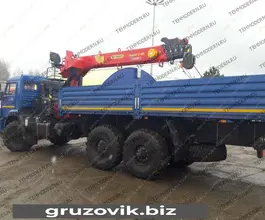 Самопогрузчик Камаз 43118 с КМУ Palfinger ИТ-150 2017 года б/у