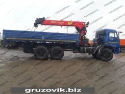 Самопогрузчик Камаз 43118 с КМУ Palfinger ИТ-150 2018 года б/у
