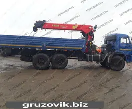 Самопогрузчик Камаз 43118 с КМУ Palfinger ИТ-150 2018 года б/у