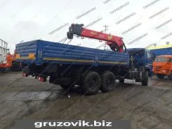 Самопогрузчик Камаз 43118 с КМУ Palfinger ИТ-150 2018 года б/у фото 2